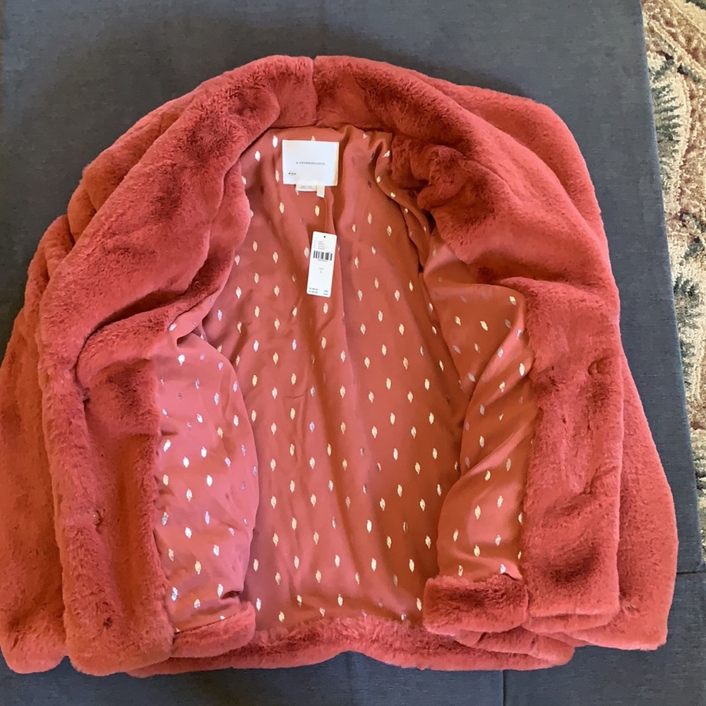 Anthropologie Leopard Faux Fur Jacket - Picture 7 of 8